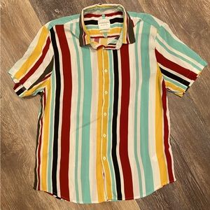 Vintage / Retro look short sleeve button down